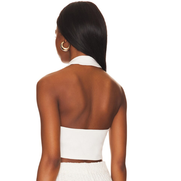 Superdown Nikita Vest in Ivory NWT Size Medium - Picture 3 of 3